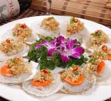 Steamed Scallops with Garlic and Vermicelli