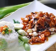 Shiitake Chicken Rice