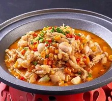 Fresh Frog in Spicy Pot