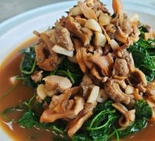 Clam and Turnip Dish