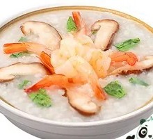 Shrimp and Vegetable Rice Porridge
