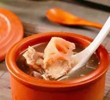 Lotus Root and Pork Spine Soup