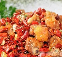 Spicy Chicken with Chili