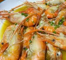 Sizzling Garlic Shrimp