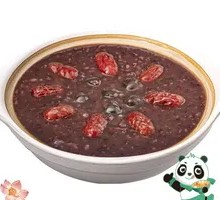 Black Rice Red Date Longan Porridge