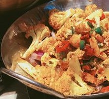 Spicy Cauliflower in Hot Pot