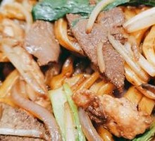 Pork Liver Fried Noodles