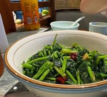 Stir-Fried Sweet Potato Leaves