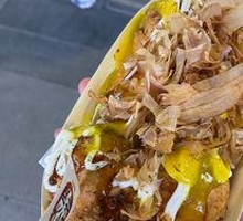 Honey Mustard Octopus Takoyaki