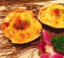 Creamy Cheese Baked Crab Puffs