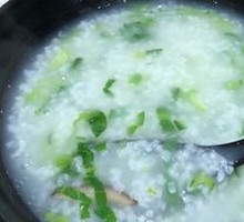 Mushroom Vegetable Rice Porridge