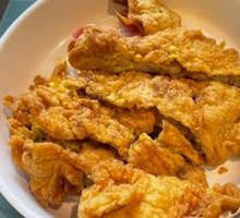 Crispy Pork Cutlet with Flour Coating