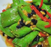 Braised Green Pepper with Tiger Stripes