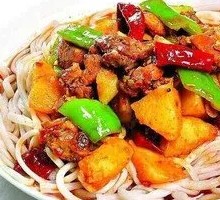 Beef and Potato Noodles