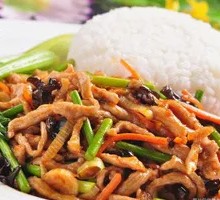 Bell Pepper and Pork Stir-fry Rice Bowl