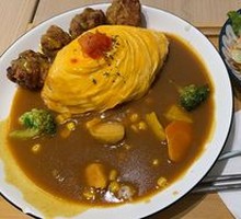 Tangyang Chicken Curry Omelette Rice