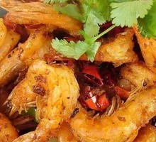 Spicy Shrimp Hot Pot