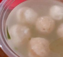 Gongwan and Fish Ball Soup