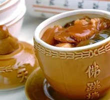 Golden Soup Buddha Jumps Over the Wall