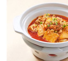 Braised Tofu with Minced Pork