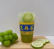 Bursting Lemon Green Grape Drink