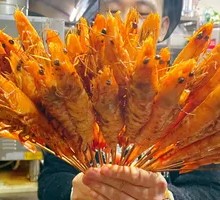 Grilled Small Shrimp