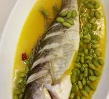 Steamed Salted White Fish