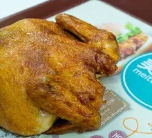 Honey-glazed扒 Chicken