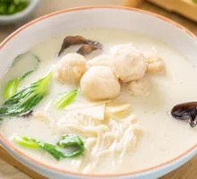 Fish Soup with Double Dumplings