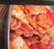 Pork Belly Stir-Fried with Kimchi