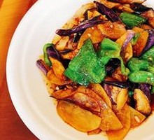 Oil-Braised Three Fresh Vegetables