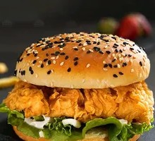 Spicy Chicken Leg Burger
