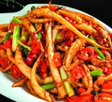 Squid and Pork Stir-fry
