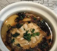 Braised Abalone with Egg Custard