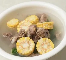 Pork Rib and Corn Soup