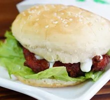 Pork Tenderloin Burger
