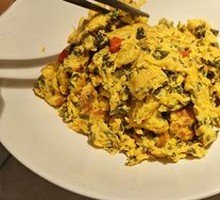 Mountain Stream Moss and Free-range Egg Stir-fry