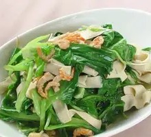 Bok Choy with Tofu Skin