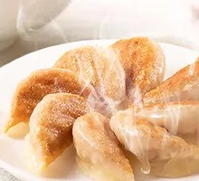 Bok Choy and Pork Pan-Fried Dumplings