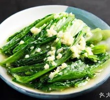 Garlic Mashed Pak Choi