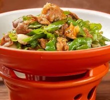 Spicy Pepper Stir-Fried Pork