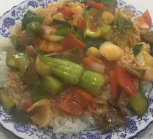 Braised Beef Rice Bowl