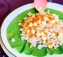 Stir-Fried Lotus Seeds with Three Kinds of Shrimp