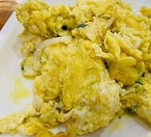 Silver Fish Fried with Eggs