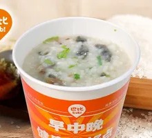 Freshly Boiled Century Egg and Pork Porridge