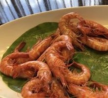 Steamed Bamboo Shrimp