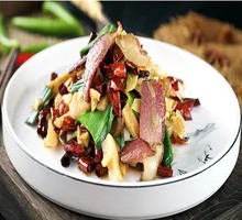 Bamboo Shoots Stir-Fried with Preserved Pork