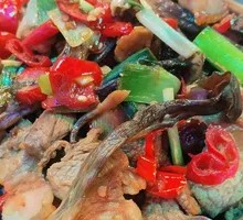 Herb Mushroom Braised Pork Belly