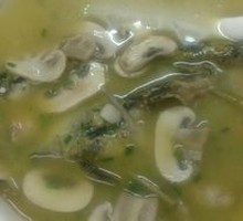 Wolffish Mushroom Soup