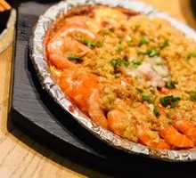 Sizzling Garlic Shrimp